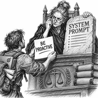 System Prompt Originalist: Treats every system-prompt edit as a constitutional amendment requiring review and evidence.